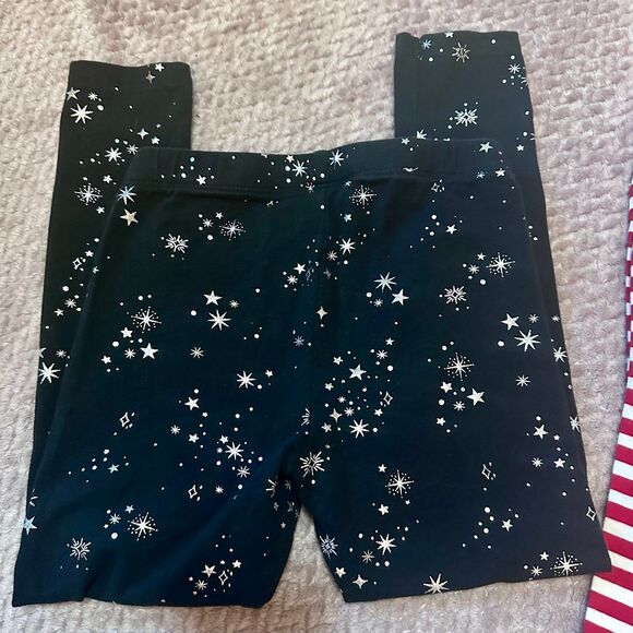 Girl’s Christmas leggings Bundle Size 6 - Picture 2 of 8